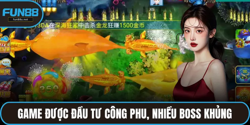 Game được đầu tư công phu, nhiều boss khủng