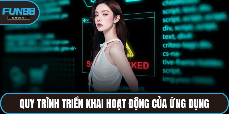 Quy trình triển khai hoạt động của ứng dụng
